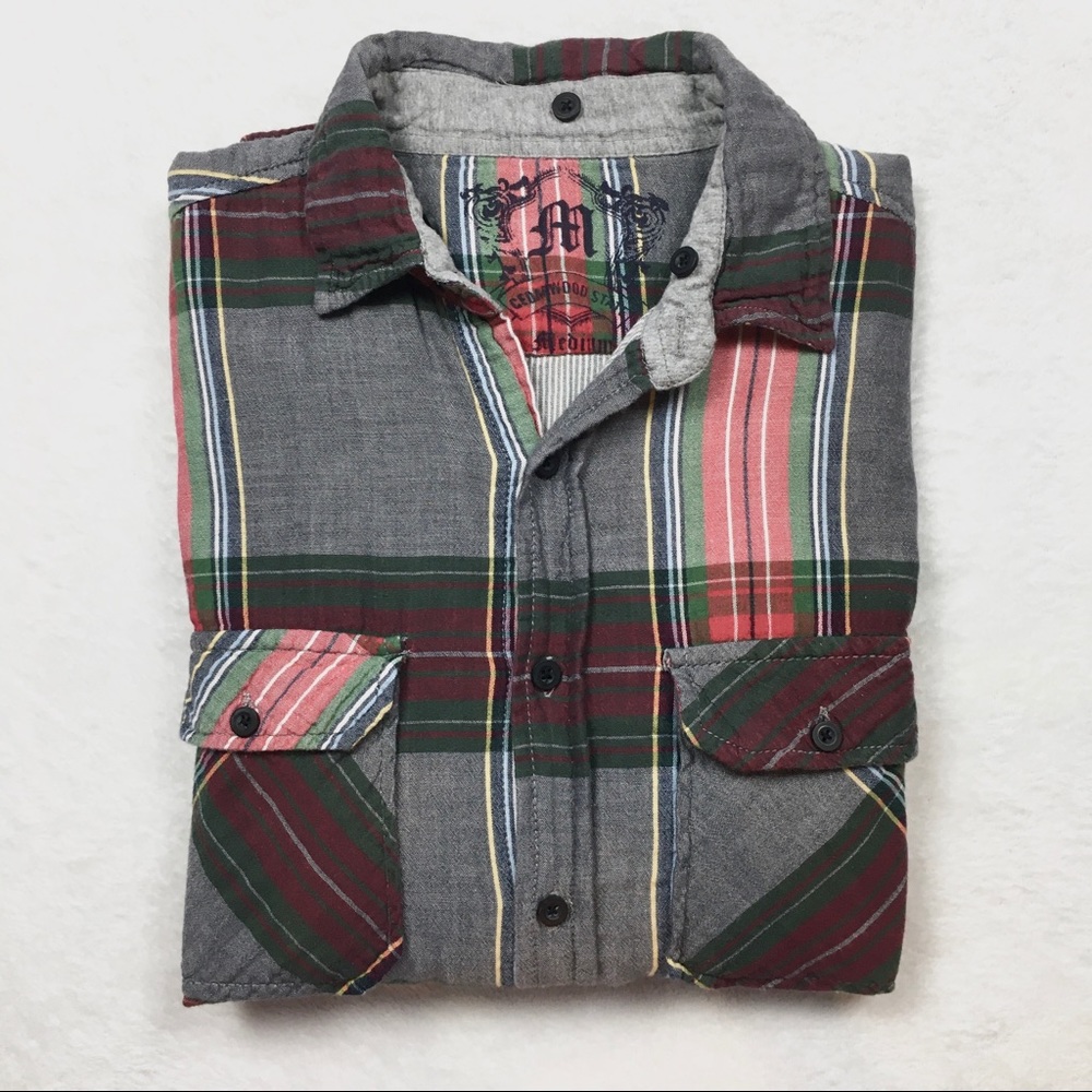 Cedarwood State Primark Multicolor Ireland Button Down Polo